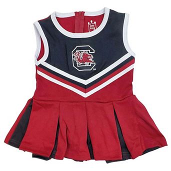 Infant Little King Garnet South Carolina Gamecocks Cheer Jumper