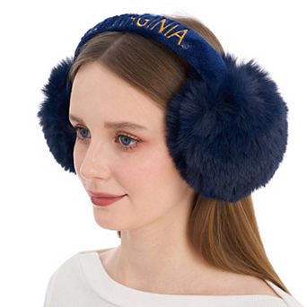 ZooZatz West Virginia Mountaineers Fluffy Earmuffs