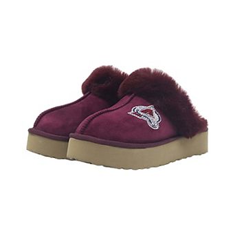 Unisex Cuce Colorado Avalanche Team Color Slipper Boots