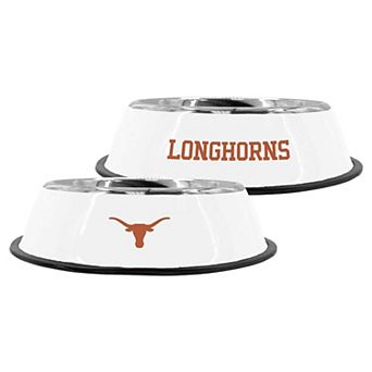 "The Memory Company Texas Longhorns 9"" Stainless Steel Pet Bowl"