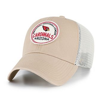 Men's '47 Khaki Arizona Cardinals Felton Clean Up Adjustable Hat