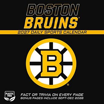 Boston Bruins 2027 Box Calendar