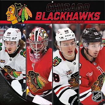 Chicago Blackhawks 2027 12” x 12” Team Wall Calendar