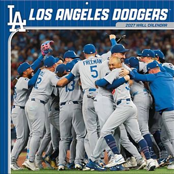 Los Angeles Dodgers 2027 12 ۝ x 12 ۝ Team Wall Calendar