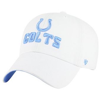 Women's '47 White Indianapolis Colts Luminace Clean Up Adjustable Hat