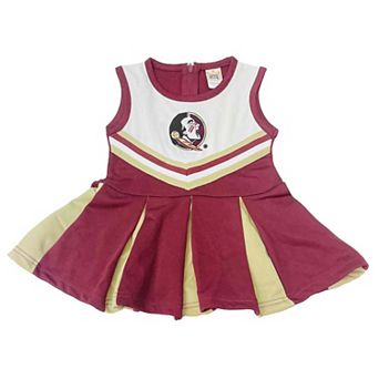Infant Little King Garnet Florida State Seminoles Cheer Jumper