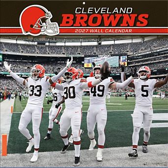 Cleveland Browns 2027 12 ۝ x 12 ۝ Team Wall Calendar