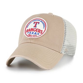 Men's '47 Khaki Texas Rangers Clean Up Adjustable Hat