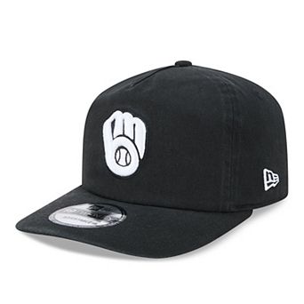 Men's New Era Black Milwaukee Brewers 19TWENTY Adjustable Hat