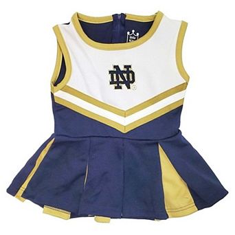 Infant Little King Navy Notre Dame Fighting Irish Cheer Jumper