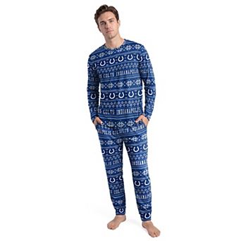 Men's Concepts Sport Royal Indianapolis Colts Jubilee Long Sleeve T-Shirt & Pant Set