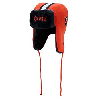 Unisex New Era Orange Syracuse Orange Classic Trapper Knit Hat
