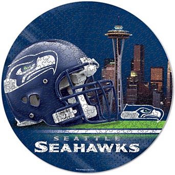 WinCraft Seattle Seahawks Round 500 pc Puzzle