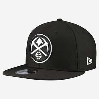 Men's New Era Black Denver Nuggets Team 9FIFTY Snapback Hat