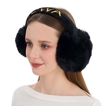 ZooZatz Iowa Hawkeyes Fluffy Earmuffs