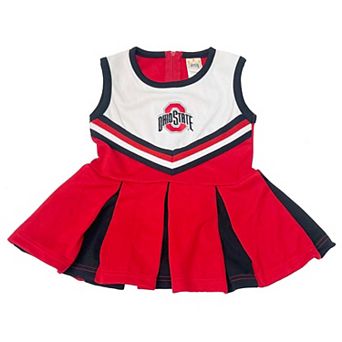 Infant Little King Scarlet Ohio State Buckeyes Cheer Jumper