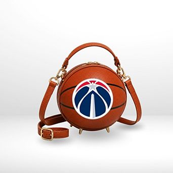 by Jill Martin Washington Wizards Basketball Crossbody Fan Bag