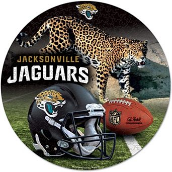 WinCraft Jacksonville Jaguars Round 500 pc Puzzle