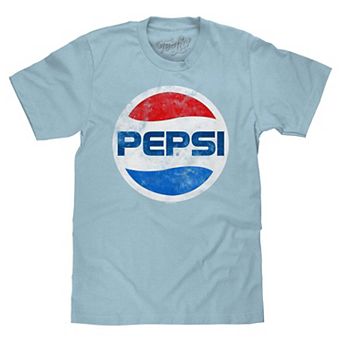 Tee Luv Faded Pepsi Cola Classic 70s Logo T-Shirt