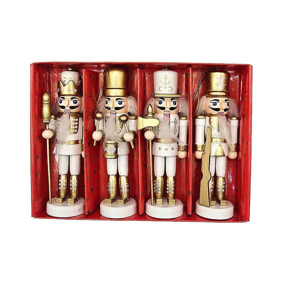 Wizardi Royal Wooden Nutcracker Ornament Set F07AM9-35-N01820A