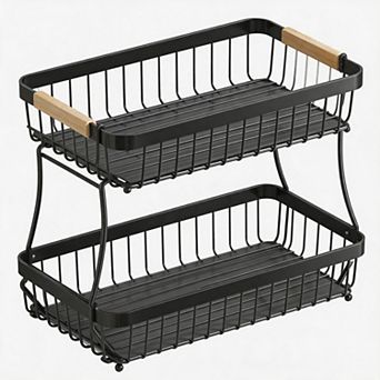 Splendid Frame 2 tier Large Fruit Basket