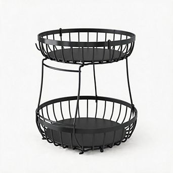 Splendid Frame 2 tier Large Fruit Basket