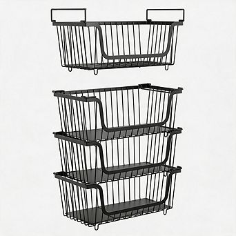 Splendid Frame Wire Baskets for Organization and Storage