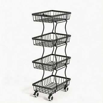 Splendid Frame Fruit Basket Kitchen Pantry Organizers and Storage