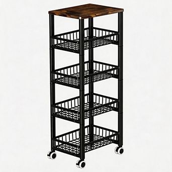 Splendid Frame Fruit Vegetable Storage Basket for Kitchen