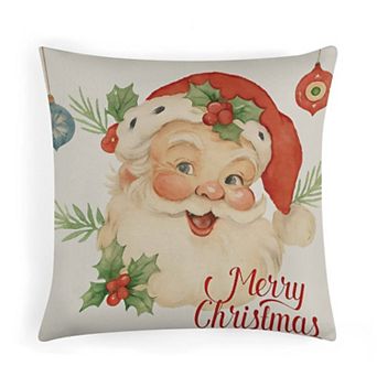 Throw Pillow Cases, Soft Velvet Christmas Pillow Cases for Home Decor