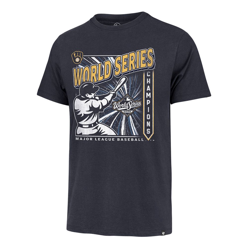 Men's '47 Brand Milwaukee Brewers World Series Champions 2026 Graphic Tee