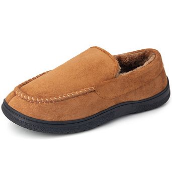 Men's Loafer Closed-Back Fleece Lined Slip On Moccasin Slipper