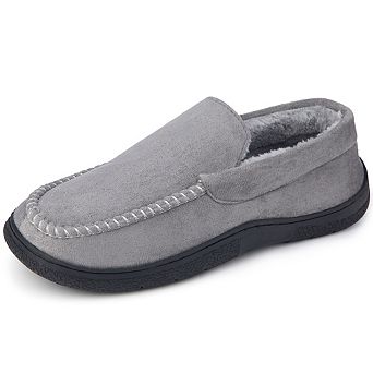 Men's Loafer Closed-Back Fleece Lined Slip On Moccasin Slipper