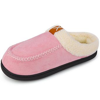 Men's Fuzzy Slippers Fleece Lined Moccasin Slip on Shoes