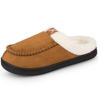 Women's Fuzzy Shoes Round Toe Non Slip Flat House Slippers