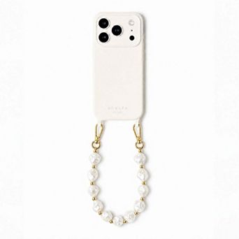 Cordée Cases Lune Baroque Pearl Phone Case & Wrist Chain Set