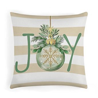 Christmas Pillow Cases, Soft Velvet Decorative Pillow Covers for Bench