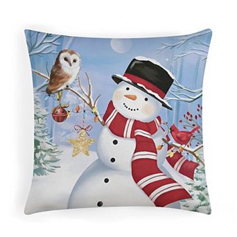 Christmas Throw Pillow Covers Singular, First Christmas Decor