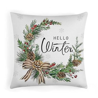 Pillow Covers, Soft Velvet Christmas Throw Pillow Covers for Farmhouse Decor