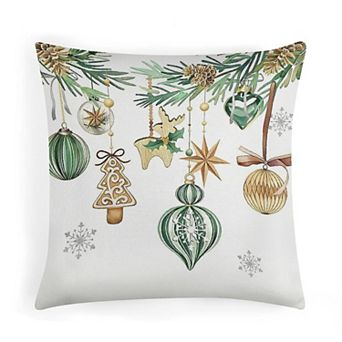Pillow Cases, Soft Velvet Christmas Pillow Covers for Sofa Decor