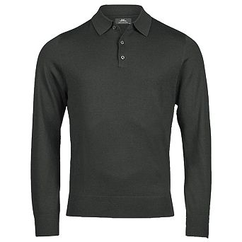 Tee Jays Mens Long-Sleeved Polo Shirt
