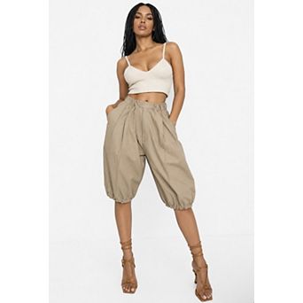 Balloon Hem Shorts