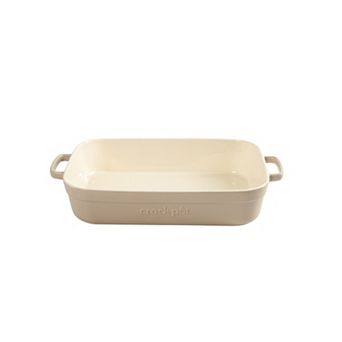 Crockpot Southvale 4.4-qt Stoneware Casserole Dish, 9 x 13 Inch Lasagna Pan