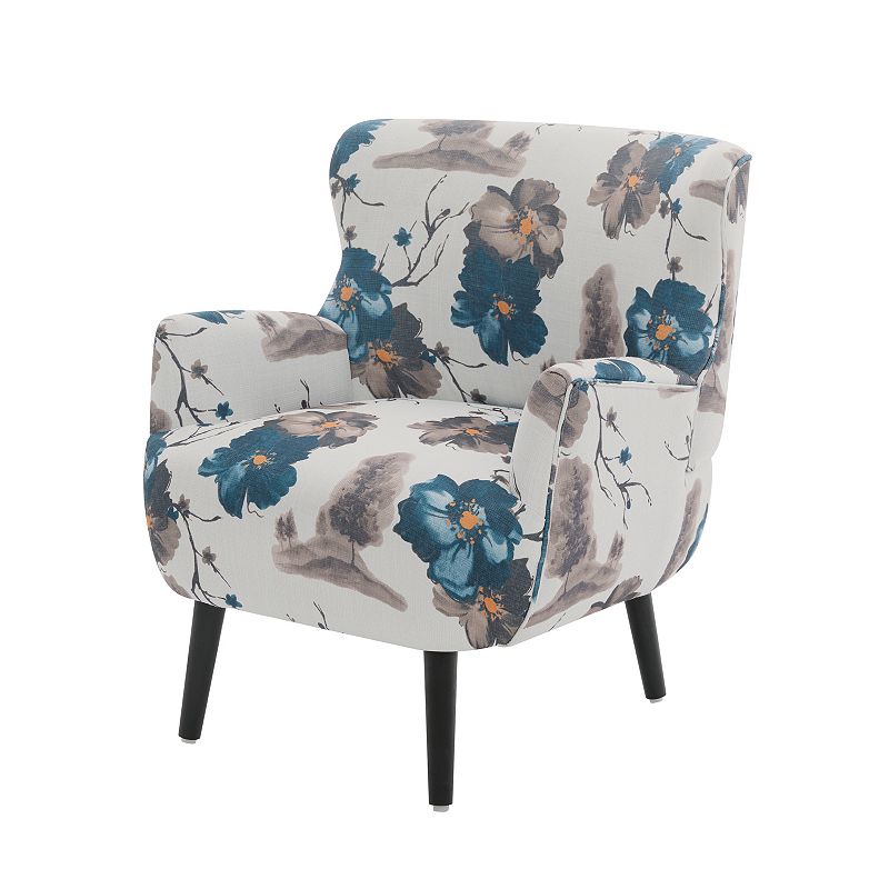 Merax Modern Armchair, Upholstered Accent Chair Club Chair