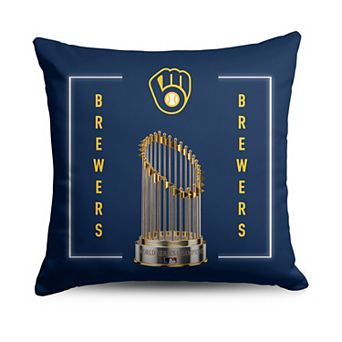 2026 MLB World Series Milwaukee Brewers 26 Champs Throw Pillow