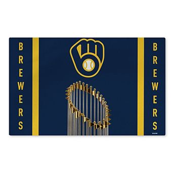 2026 MLB World Series Milwaukee Brewers 26 Champs Washable Rug