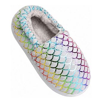 HOMEHOT Girls Slippers Memory Foam House Shoes for Bedroom