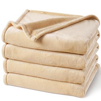 No Shedding Ultra Soft Fleece Blanket Flannel Cozy Christmas Print Home Decor