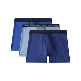 3 Pair Boys Dri-Effect Performance Tag-Free Stretch Knit Boxer Briefs
