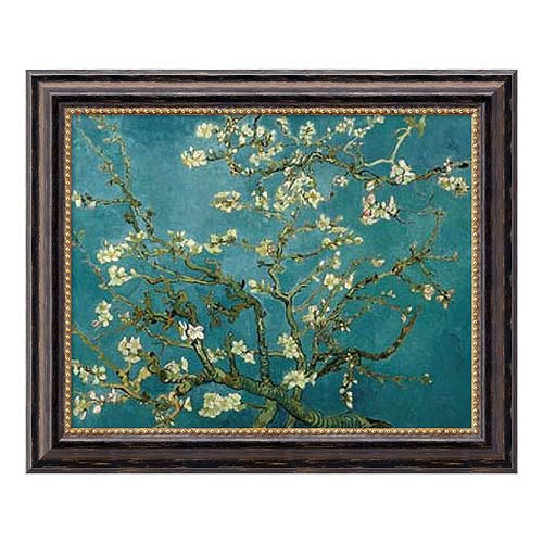 Almond Blossom, 1890 Framed Canvas Art by Vincent van Gogh